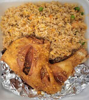 Chicken Rice Platter